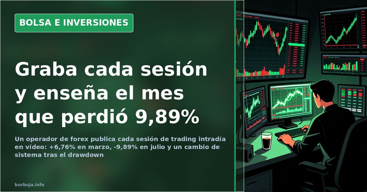 Video Trading Diary: +6.76% in March, -9.89% in July