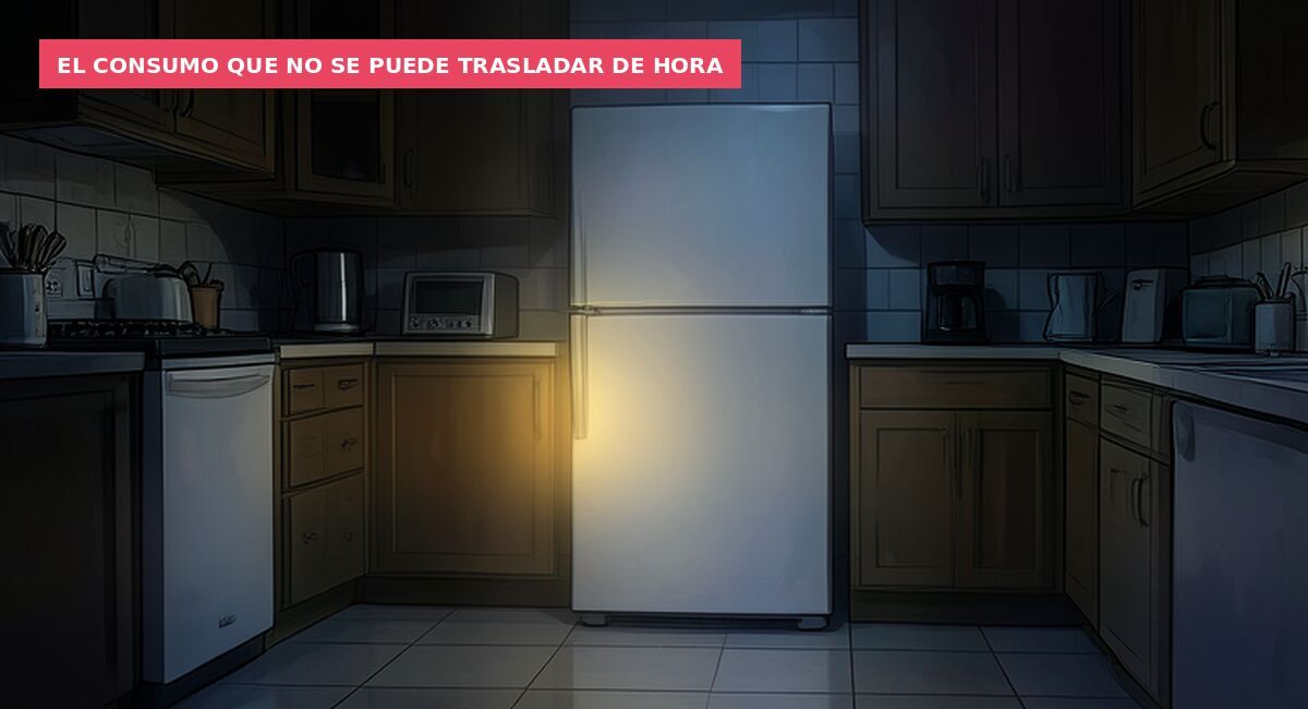 El consumo que no se puede trasladar de hora