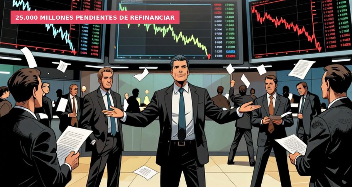 25.000 millones pendientes de refinanciar