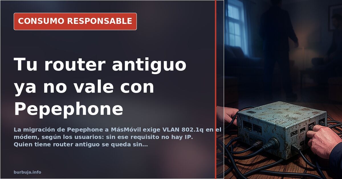 Pepephone moves to MásMóvil: old routers no longer work