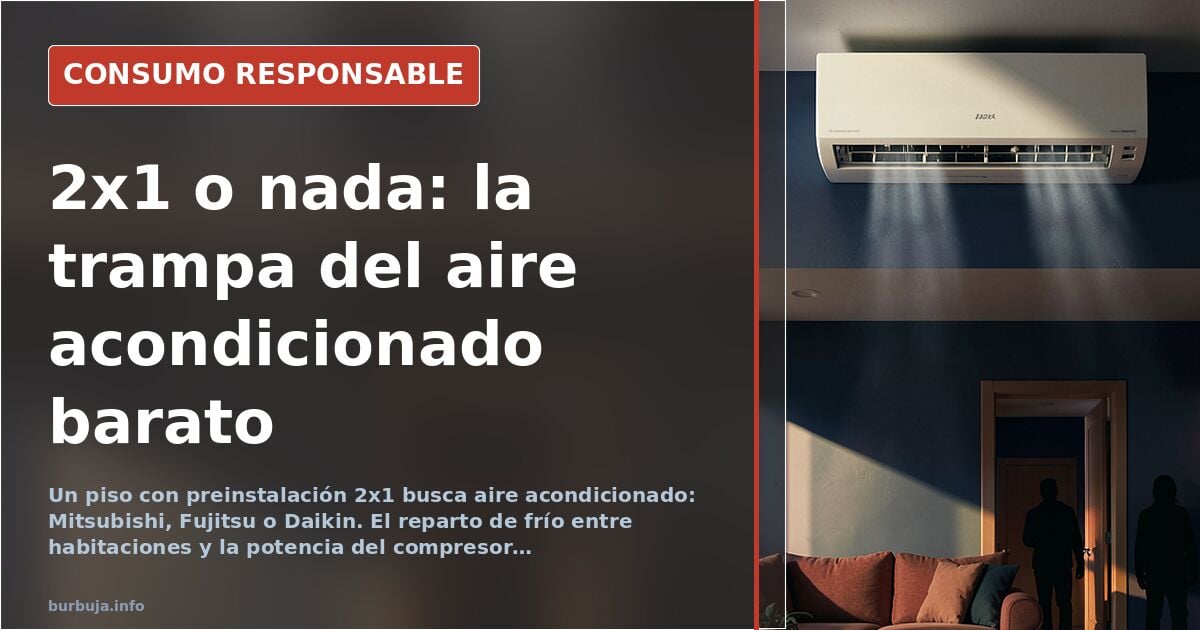 2x1-Klimaanlage wählen: Mitsubishi, Fujitsu oder Daikin