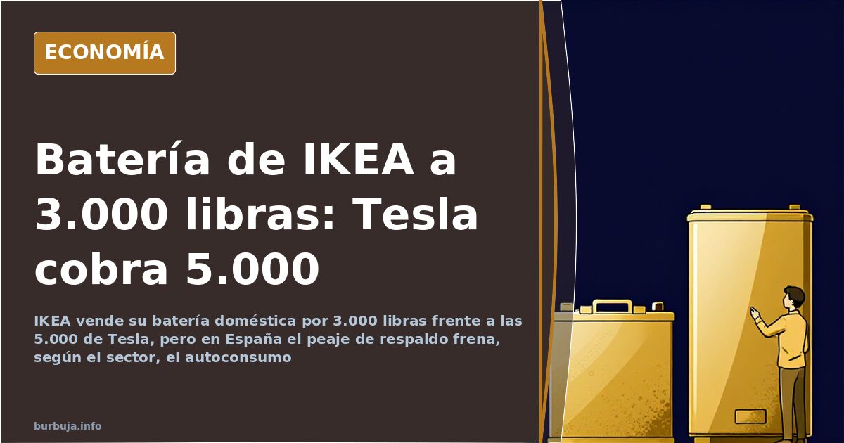 Batería doméstica de almacenamiento solar instalada junto a paneles fotovoltaicos en el tejado de una vivienda unifamiliar