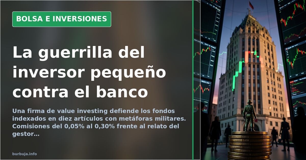 Indexing and guerrilla warfare: the manual that has banks fuming
