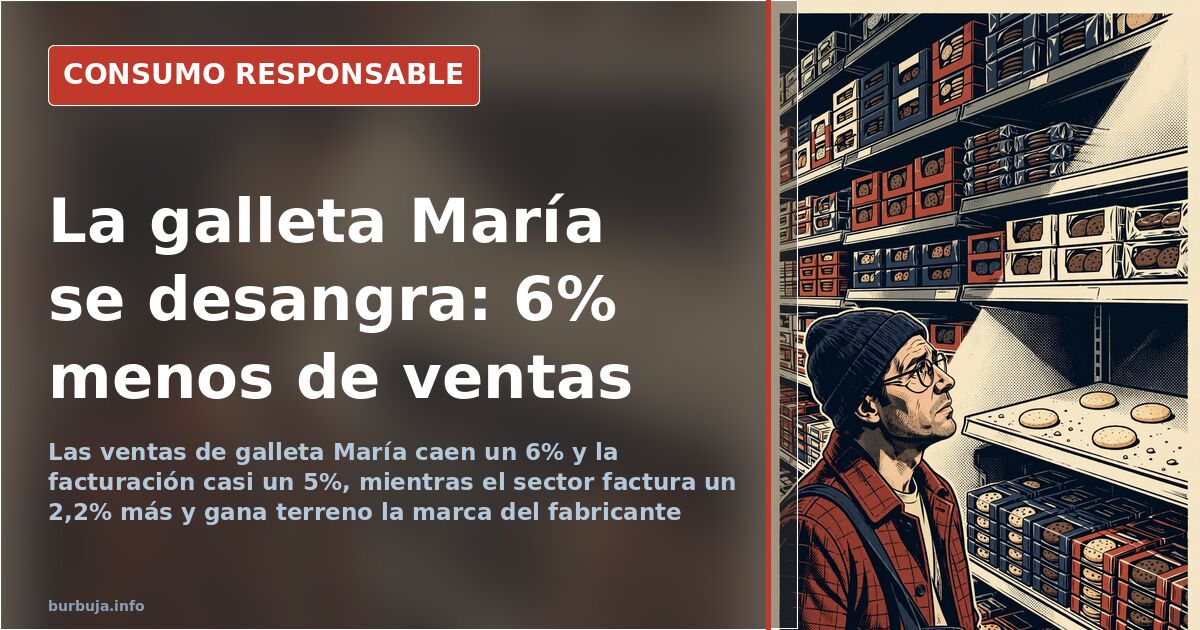 Spain's Maria biscuit sales drop 6% as sector revenue rises
