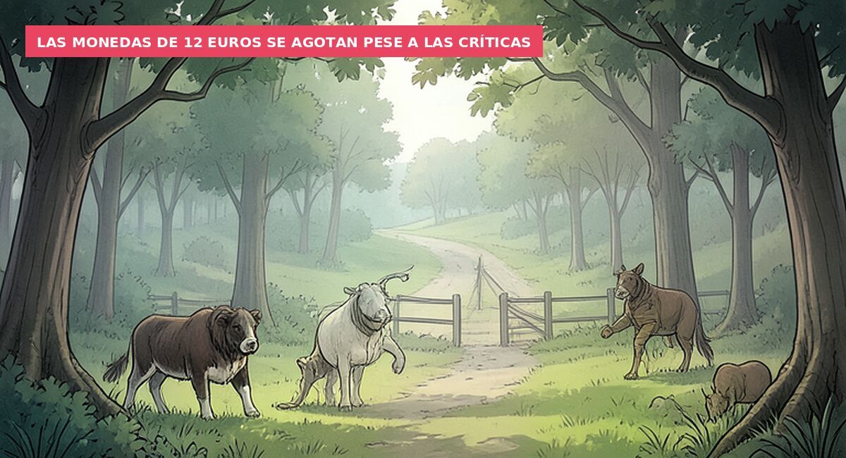 Las monedas de 12 euros se agotan pese a las críticas