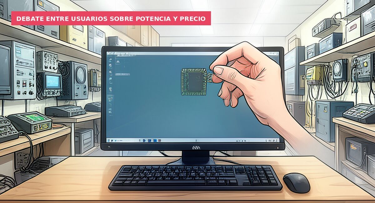 Debate entre usuarios sobre potencia y precio