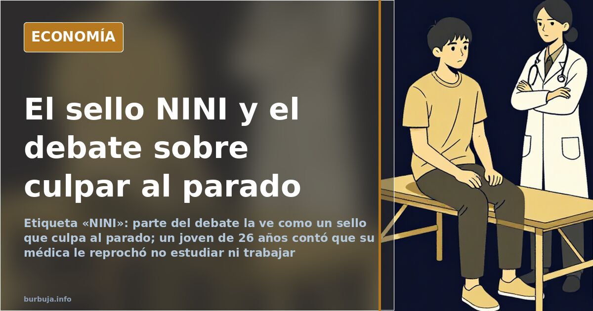 NINIS: Label blames unemployed in Spain's job debate