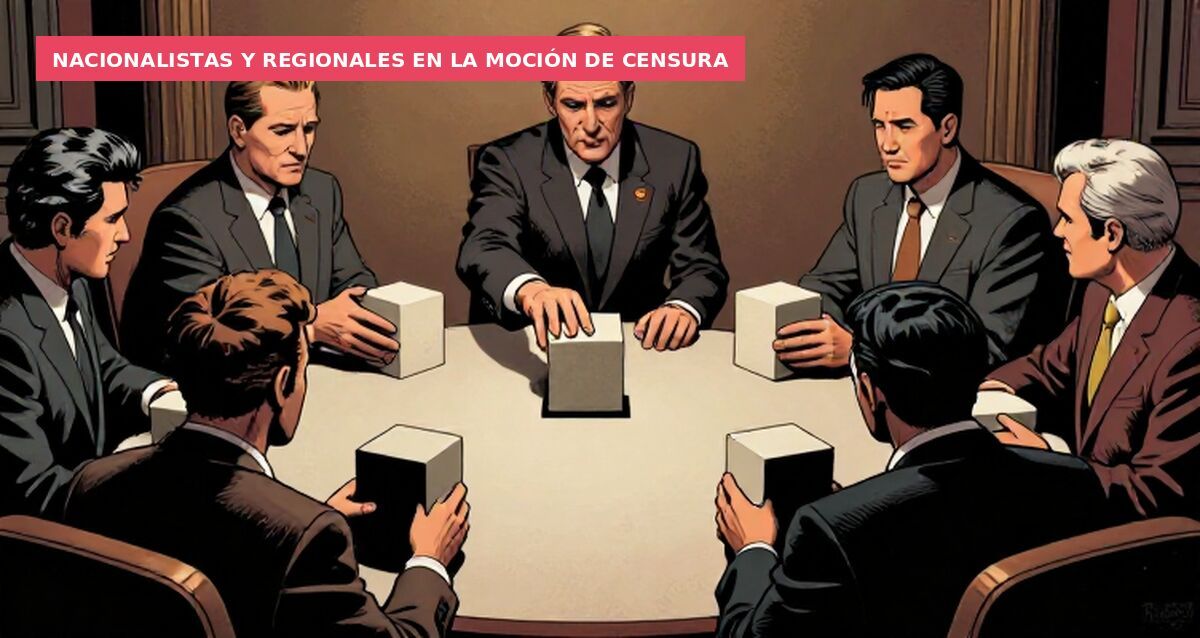 Nacionalistas y regionales en la moción de censura