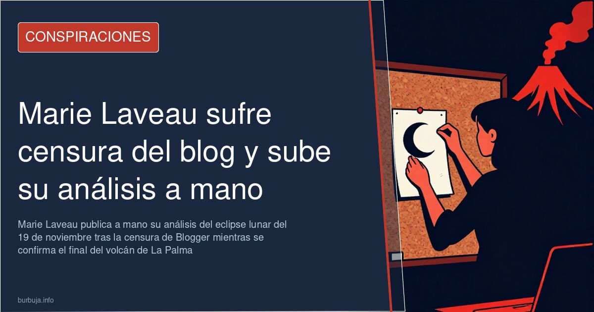 Marie Laveau sufre censura del blog y sube su análisis a mano