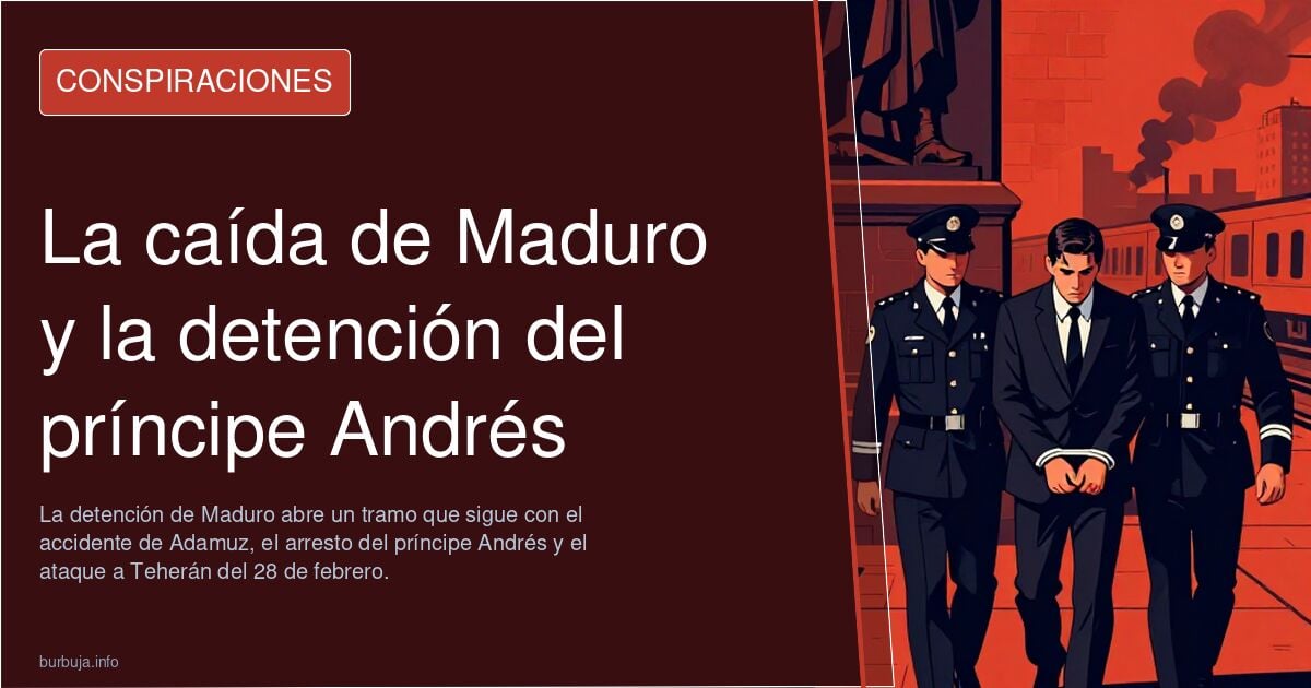 La caída de Maduro y la detención del príncipe Andrés