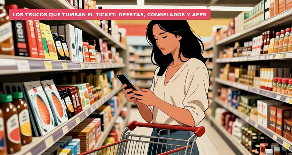 Los trucos que tumban el ticket: ofertas, congelador y apps