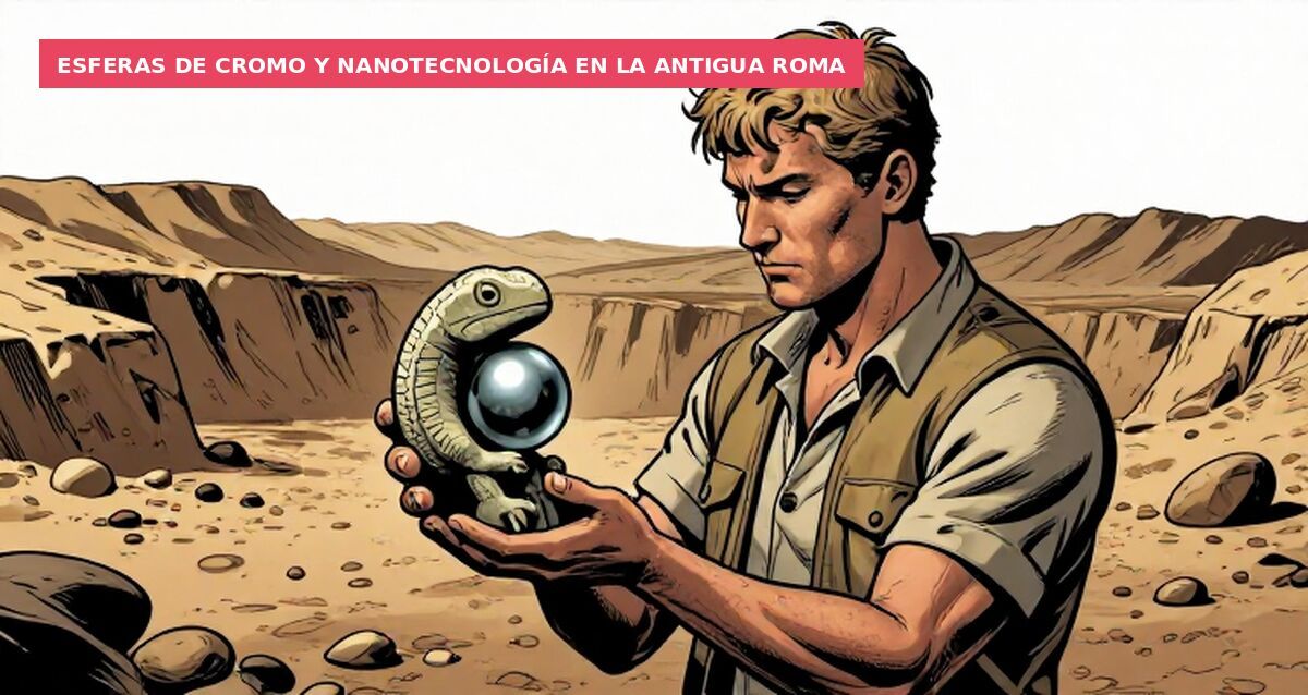 Esferas de cromo y nanotecnología en la Antigua Roma