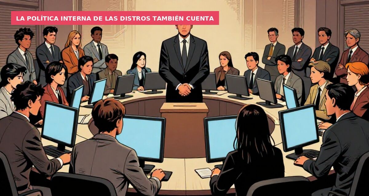 La política interna de las distros también cuenta