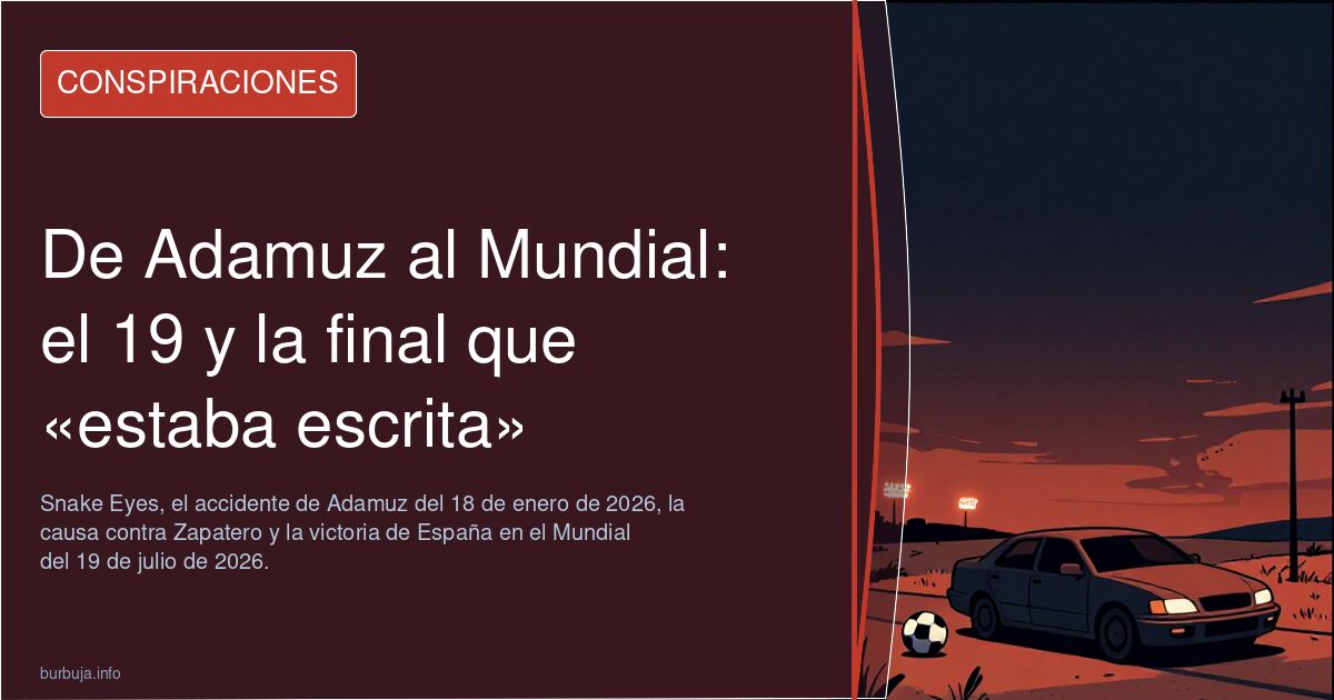 De Adamuz al Mundial: el 19 y la final que «estaba escrita»