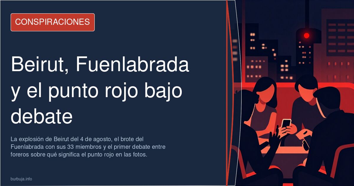 Beirut, Fuenlabrada y el punto rojo bajo debate