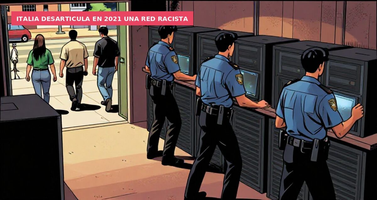 Italia desarticula en 2021 una red racista