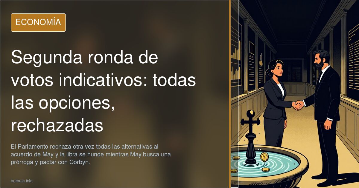 Segunda ronda de votos indicativos: todas las opciones, rechazadas