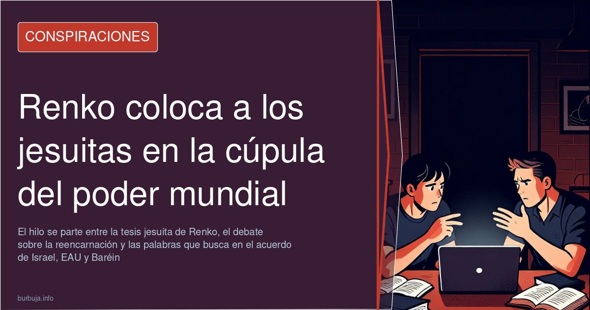 Renko coloca a los jesuitas en la cúpula del poder mundial