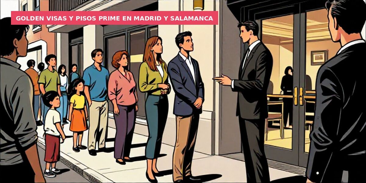 Golden visas y pisos prime en Madrid y Salamanca