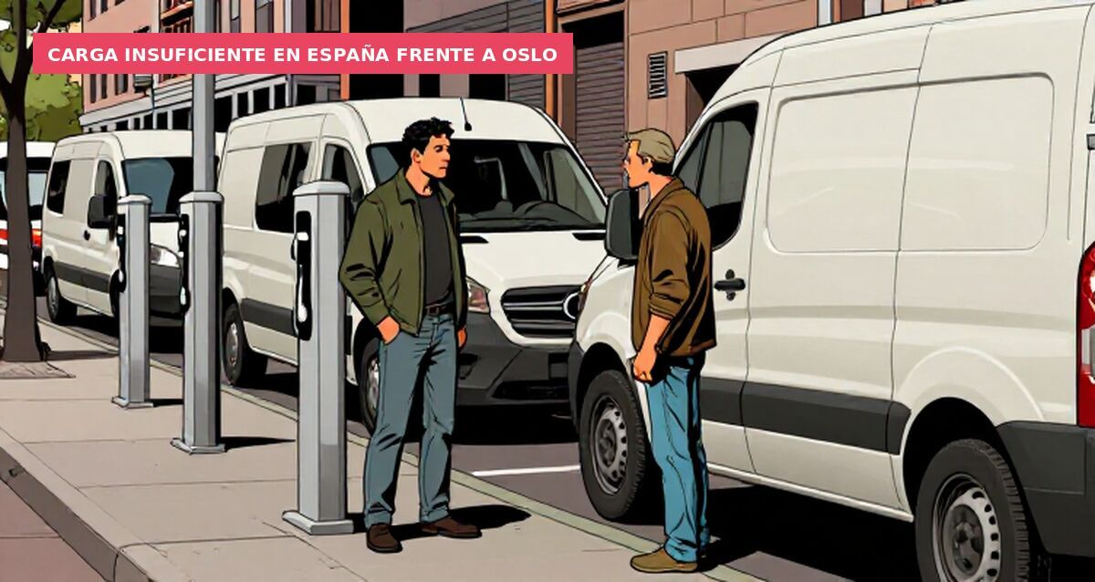 Carga insuficiente en España frente a Oslo