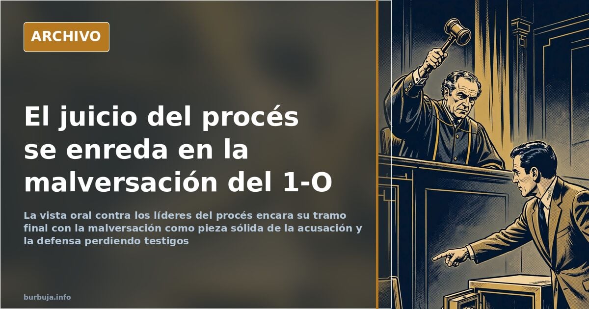Sala del Tribunal Supremo durante el juicio del procés con abogados y acusados frente al tribunal