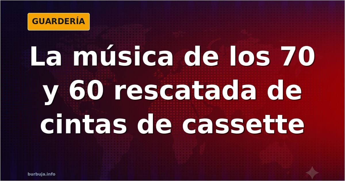 Cintas de cassette grabadas de la radio apiladas junto a un radiocassette antiguo, evocando la musica de los 70 y 60