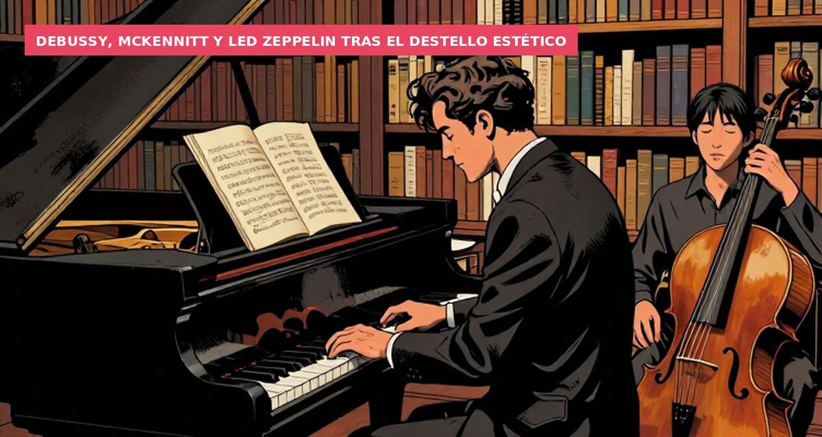 Debussy, McKennitt y Led Zeppelin tras el destello estético