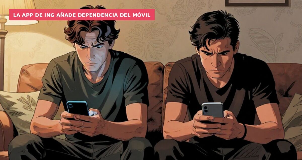 La app de ING añade dependencia del móvil