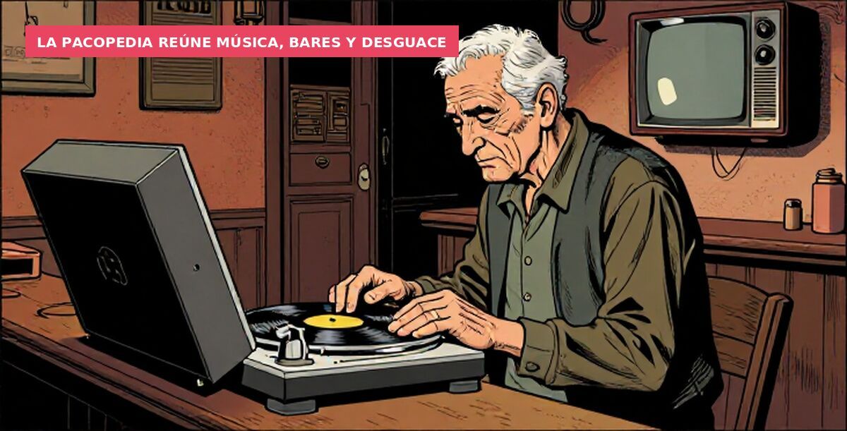 La PACOPEDIA reúne música, bares y desguace