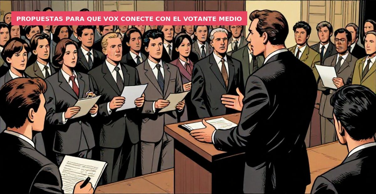 Propuestas para que Vox conecte con el votante medio