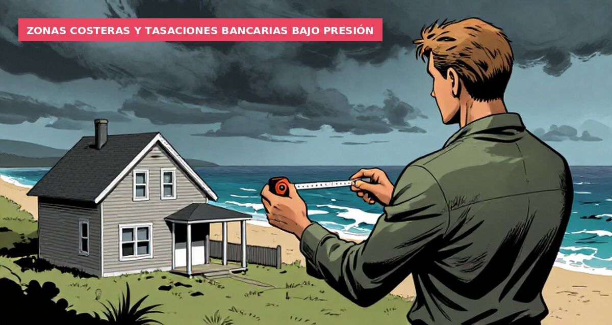 Zonas costeras y tasaciones bancarias bajo presión