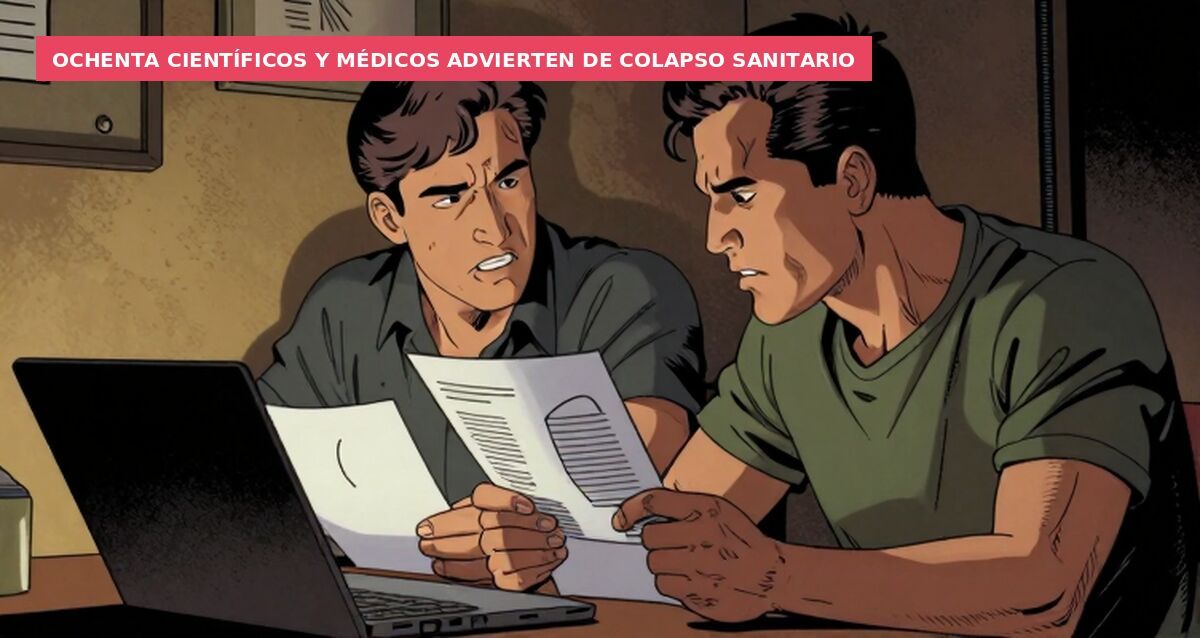 Ochenta científicos y médicos advierten de colapso sanitario