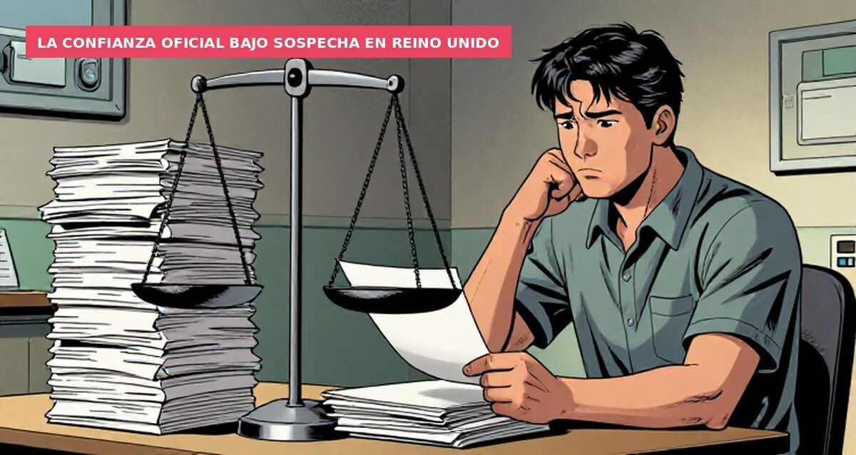 La confianza oficial bajo sospecha en Reino Unido