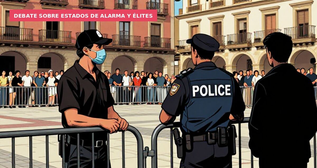 Debate sobre estados de alarma y élites