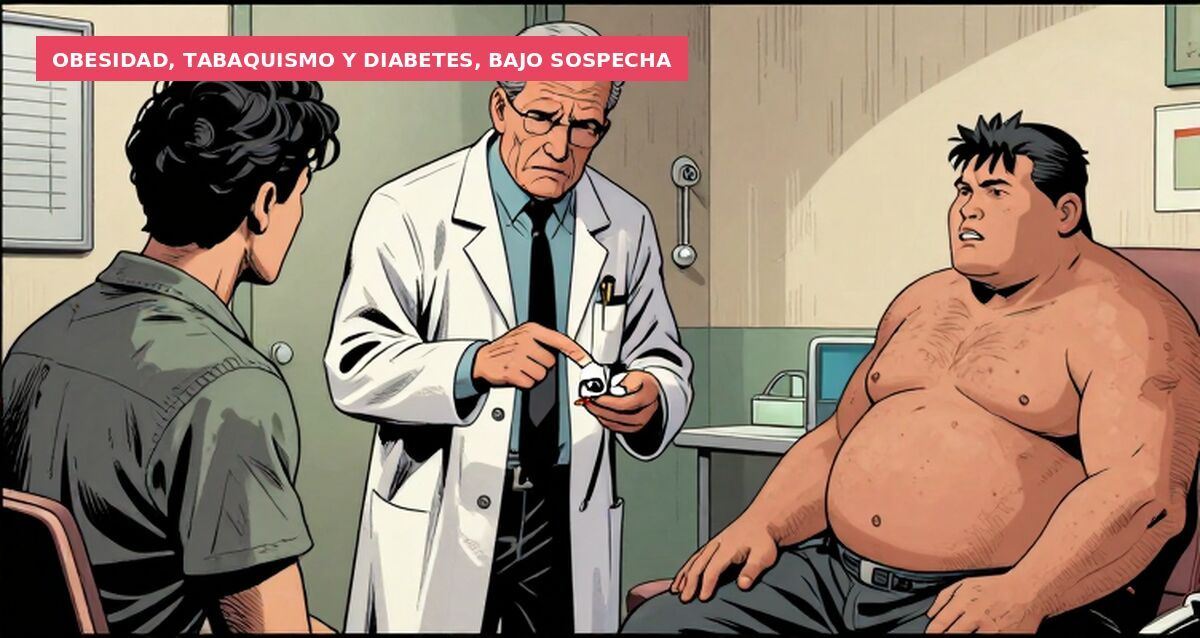 Obesidad, tabaquismo y diabetes, bajo sospecha