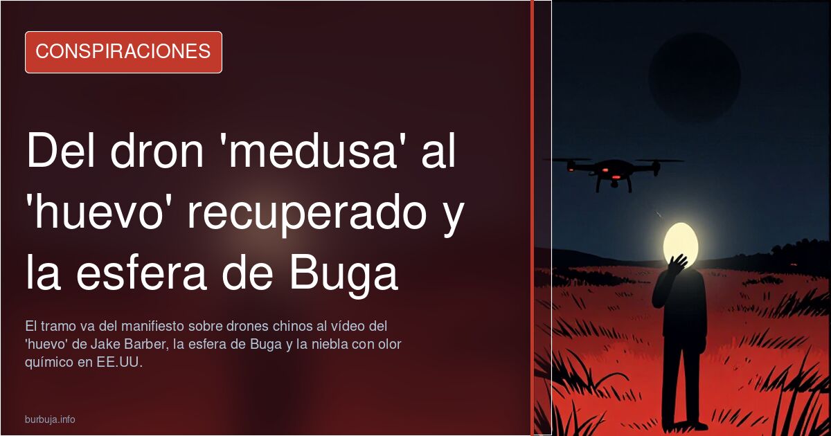 Del dron 'medusa' al 'huevo' recuperado y la esfera de Buga