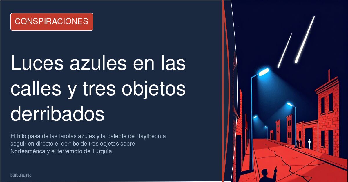 Ya están aquí, es el Blue Beam