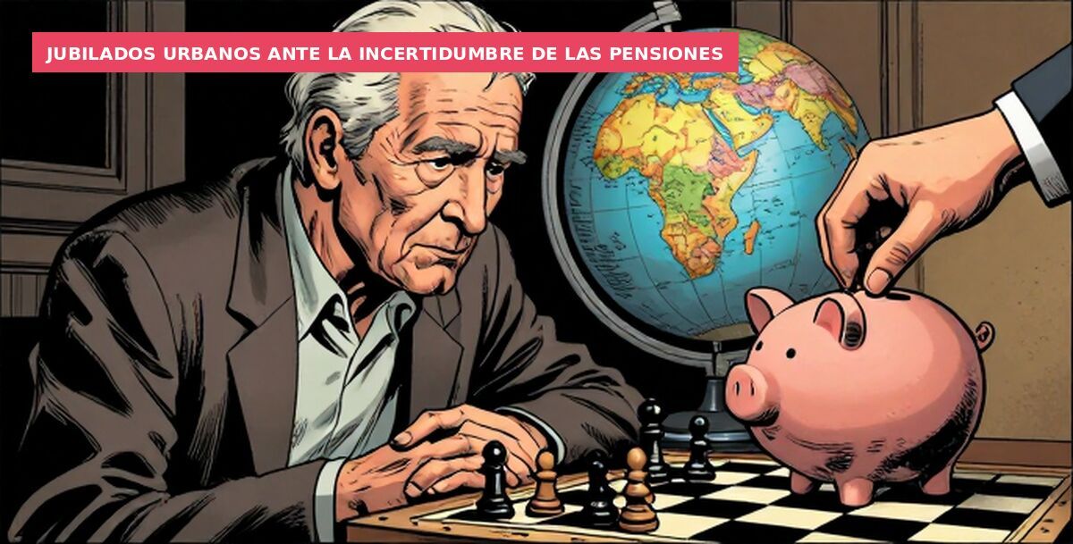 Jubilados urbanos ante la incertidumbre de las pensiones