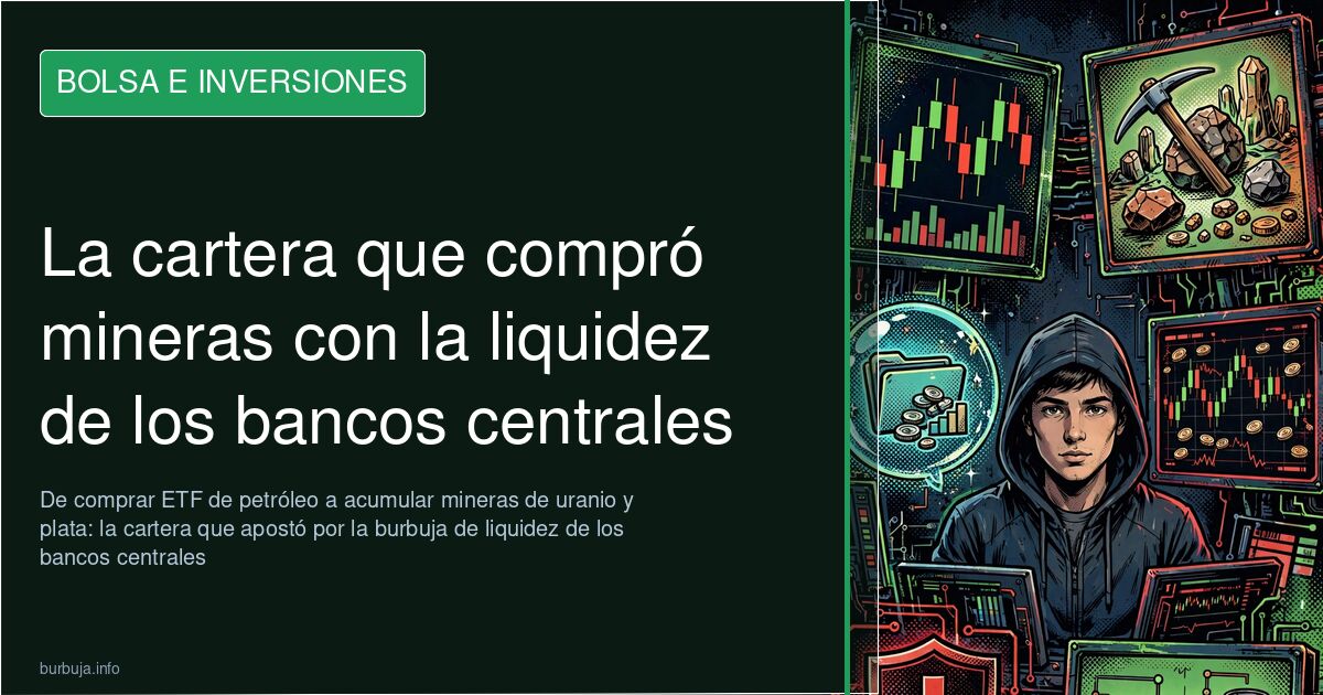 Pantalla de terminal financiera con gráficos de velas japonesas de materias primas en verde y rojo sobre fondo oscuro