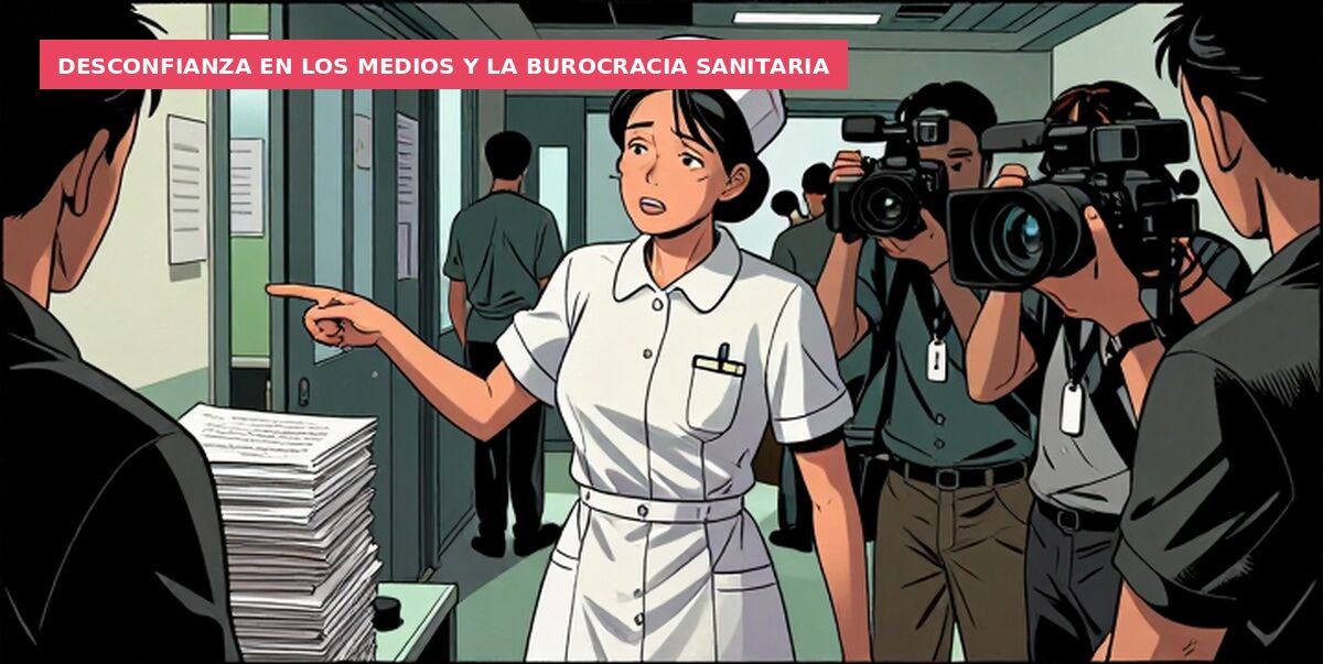 Desconfianza en los medios y la burocracia sanitaria