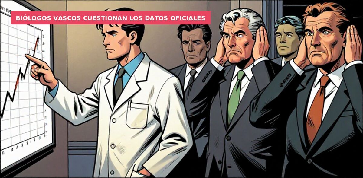 Biólogos vascos cuestionan los datos oficiales