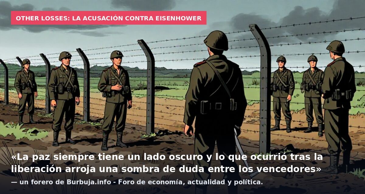 Other Losses: la acusación contra Eisenhower: «La paz siempre tiene un lado oscuro y lo que ocurrió tras la liberación arroja una sombra de duda entre los vencedores» — un forero de Burbuja.info - Foro de economía, actualidad y política.