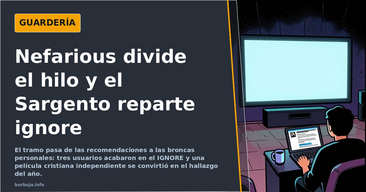 Nefarious divide el hilo y el Sargento reparte ignore