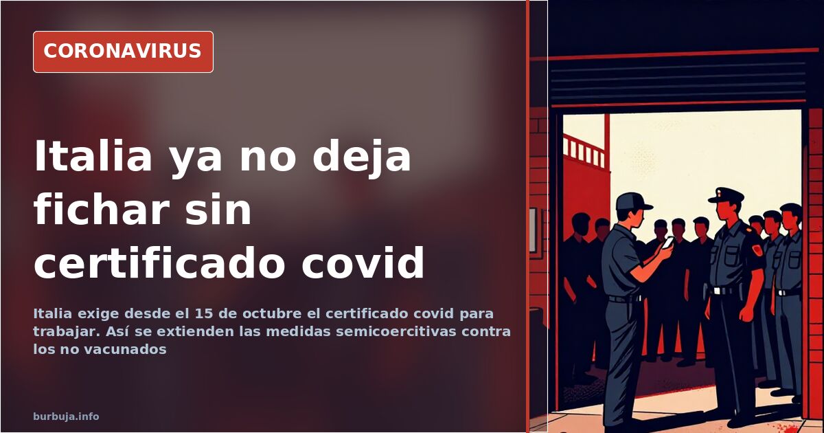 Cartel de acceso restringido con código QR para acreditar el certificado covid y el pasaporte de vacunación en un establecimi