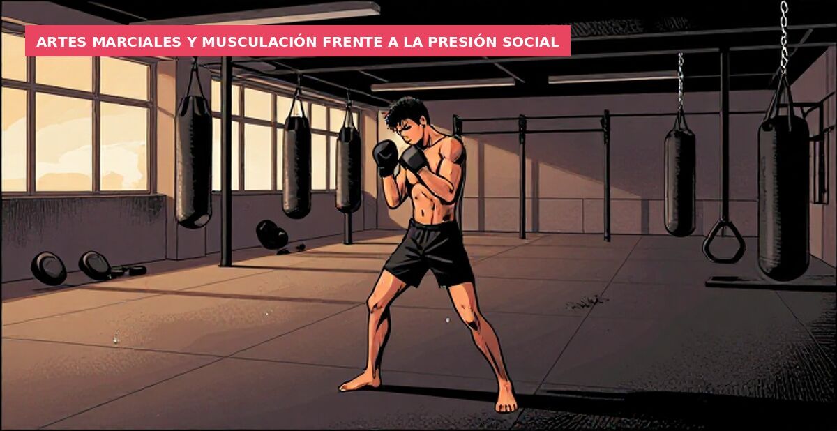 Artes marciales y musculación frente a la presión social