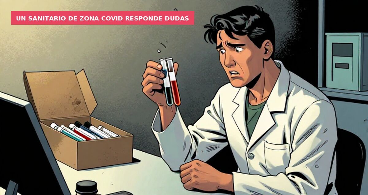 Un sanitario de zona COVID responde dudas
