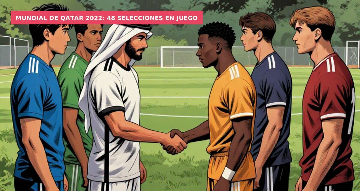 Mundial de Qatar 2022: 48 selecciones en juego