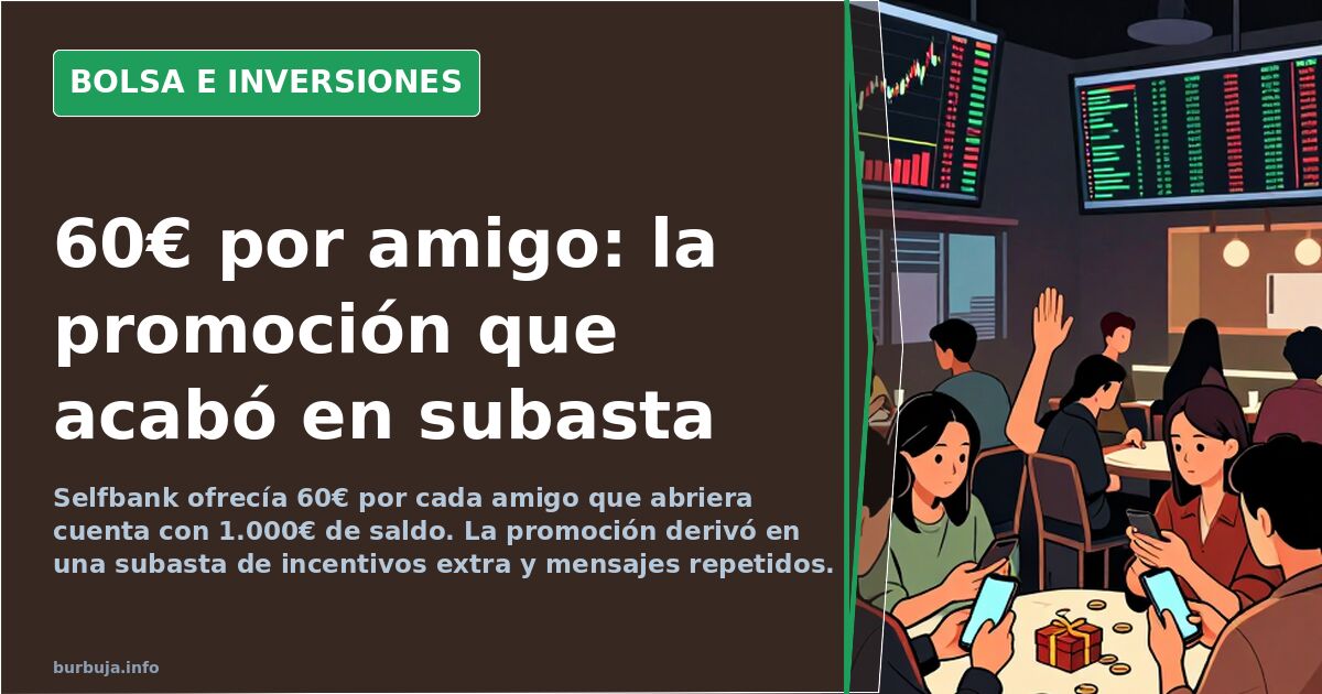 Imagen ilustrativa de la promoción de Selfbank