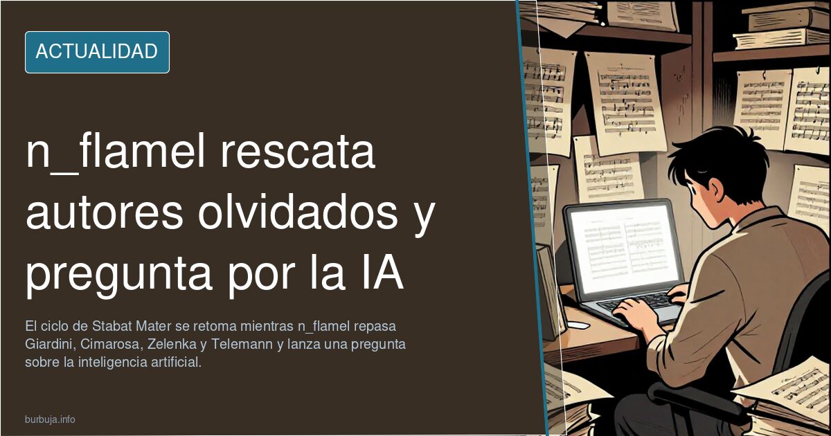 n_flamel rescata autores olvidados y pregunta por la IA
