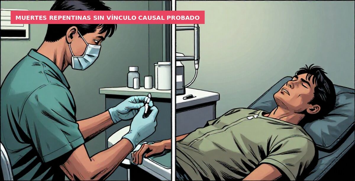 Muertes repentinas sin vínculo causal probado